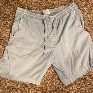 Faherty brand light blue walkshorts size small